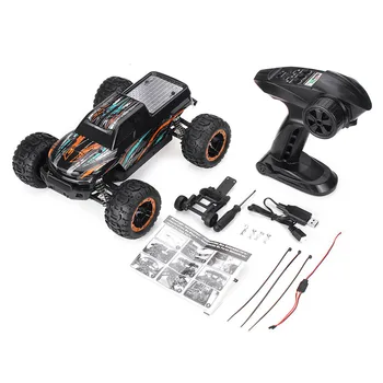 

HBX 16889 RC Car Brushed/Brushless 1/16 2.4G 4WD Hardware with LED Light Electric Off-Road Truck RTR High Quality Model Toy