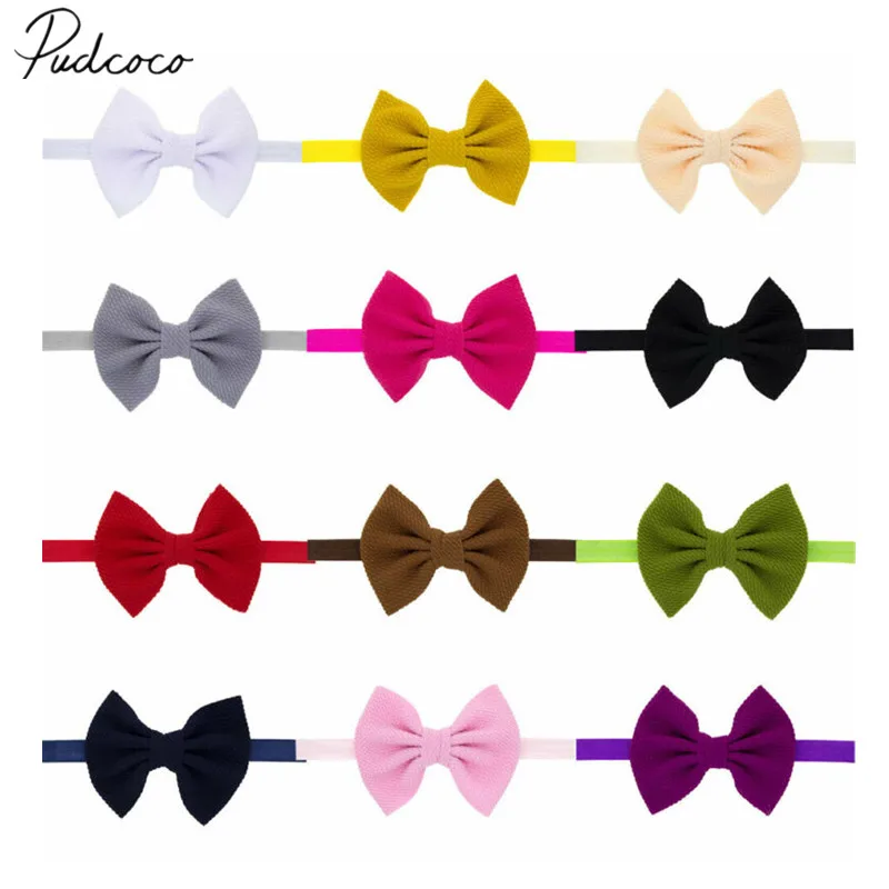 2019 аксессуары для малышей платье девочек с бантом и цветочным рисунком повязка