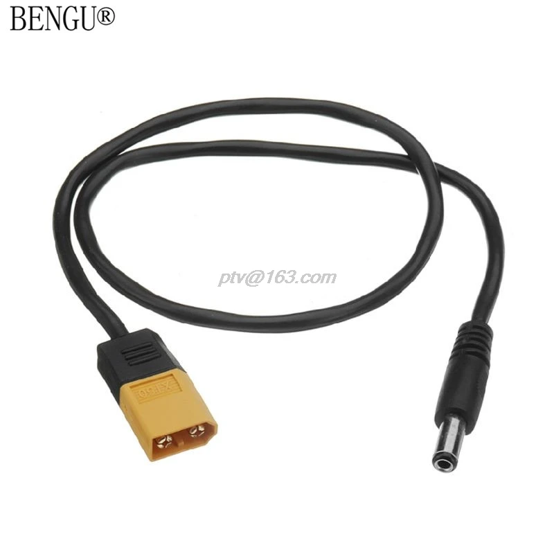 XT60 Male Bullet Connector To DC DC5525 Power Cable 5.5x2.5mm Adaptor For TS100 Electronic Soldering Iron | Инструменты