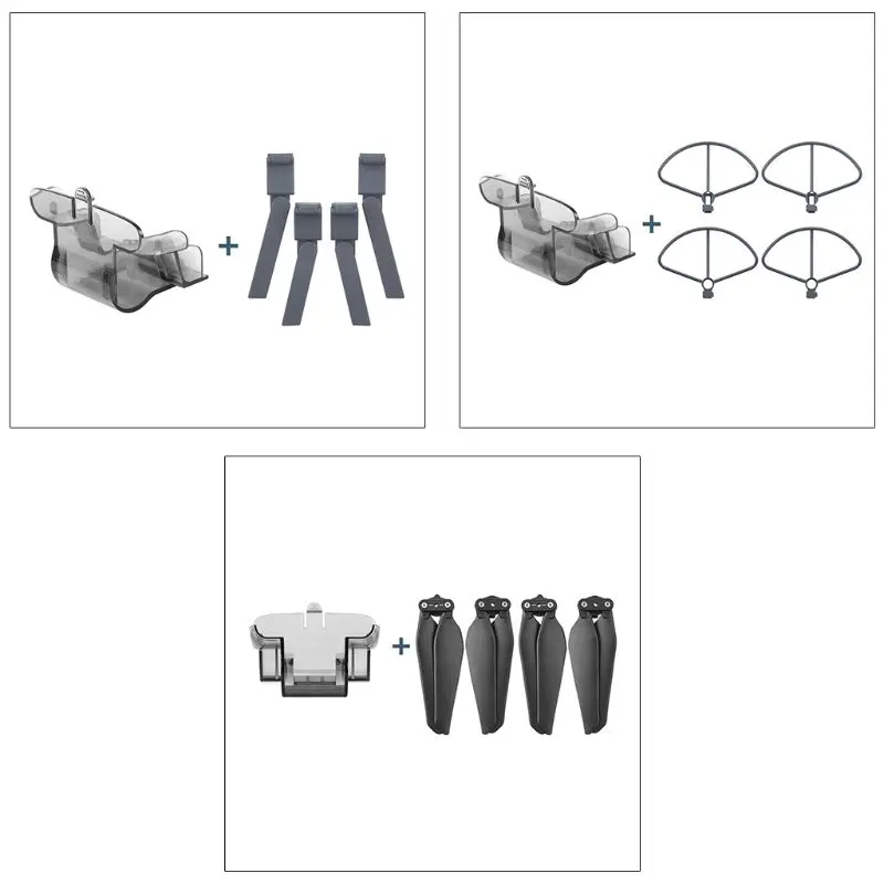 

1Set Landing Legs Lens Cover Protective Ring Propellers for FIMI X8 SE RC Drone