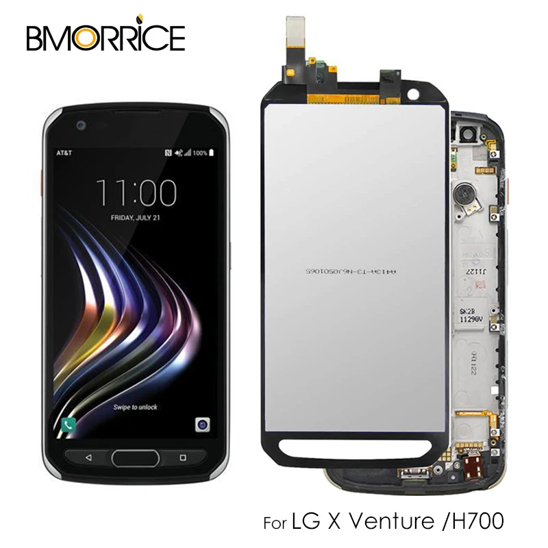 

LCD Display for LG H700 Touch Screen Digitizer LCD for LG X Venture Assembly Replacement Black No/with frame 5.2'' 100% Tested