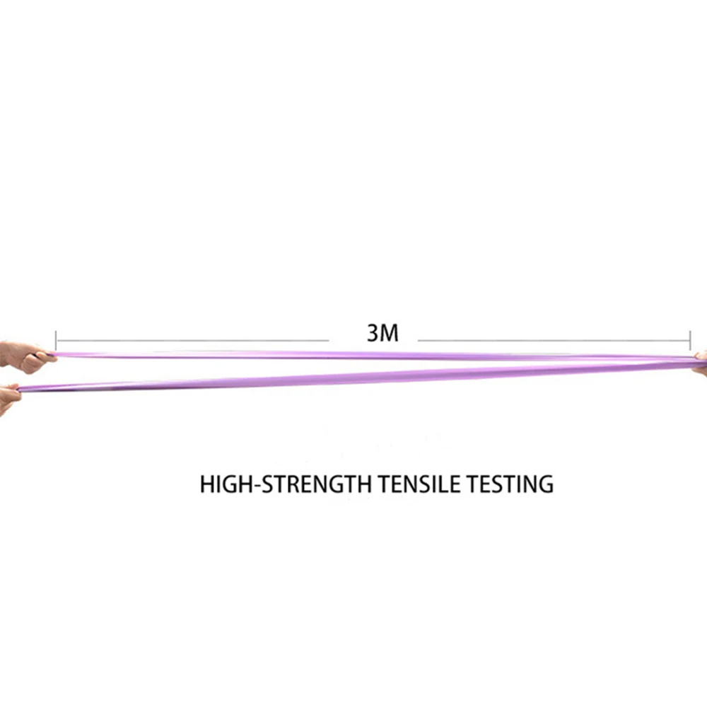 1500*150*0,35 мм Йога Потяните латексный эспандер Эспандер для физических упражнений спортивное оборудование для тренировки тела латексный растягивающий ремень Натяжной ремень