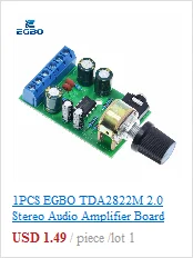1PCS EGBO Digitales Leistungsverstärker-Modul 35W Mono-Verstärkermodul Hochleistungs-TDA8932 mit geringem Stromverbrauch – Detail 1