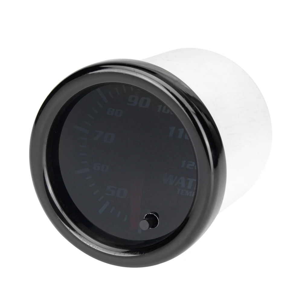 

12V 2" 52mm 7 Colors Changing LED Universal Car Water Coolant Temperature Temp Gauge Meter Mounting Accessory