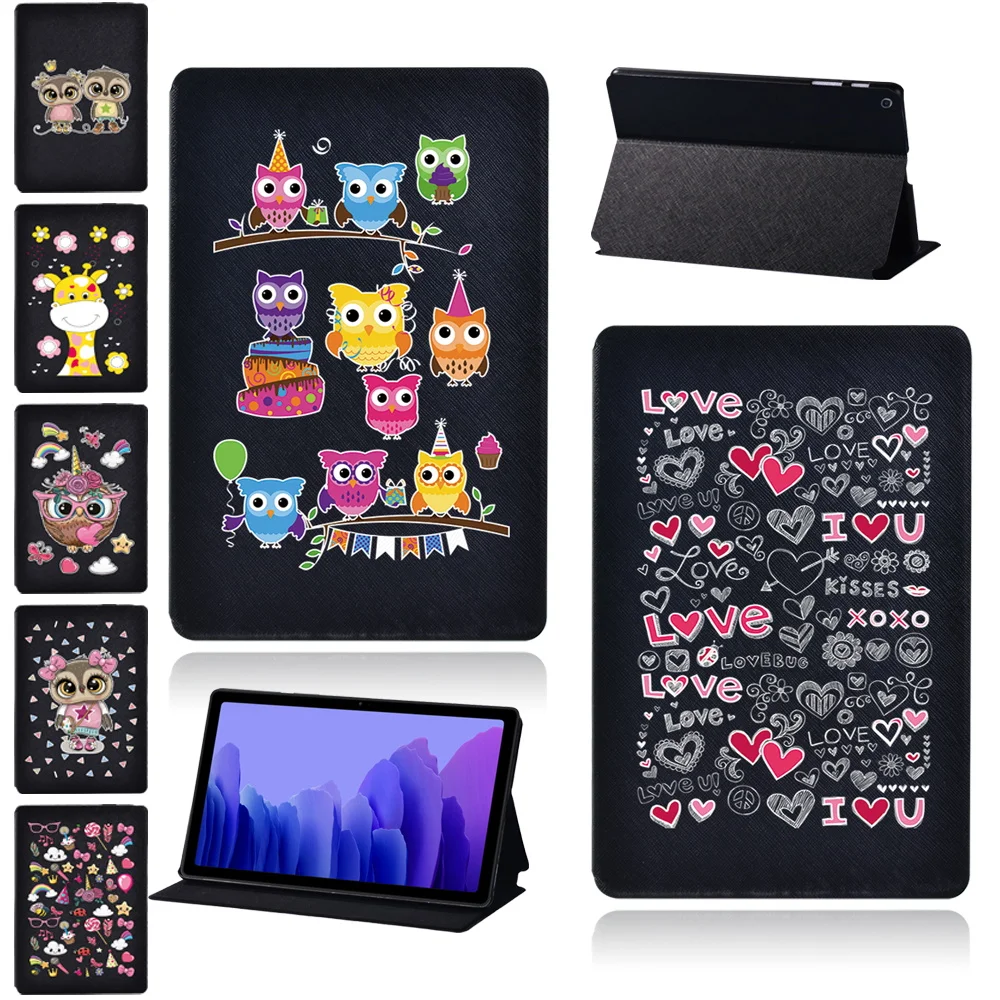 

Tablet Case for Samsung Galaxy Tab A7 10.4 Inch 2020 T505/T500 Anti-Dust Leather Cover Case + Free Stylus