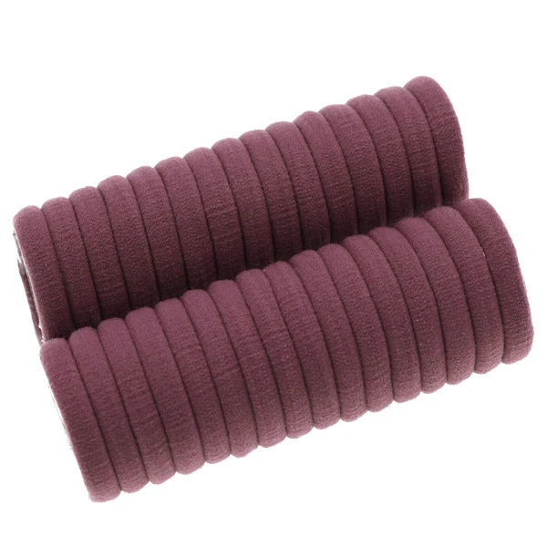 Женские инструменты 4,3 см, резинка для волос, аксессуары для волос, эластичная резинка для волос, головной убор, 30 шт./лот - Цвет: Red purple