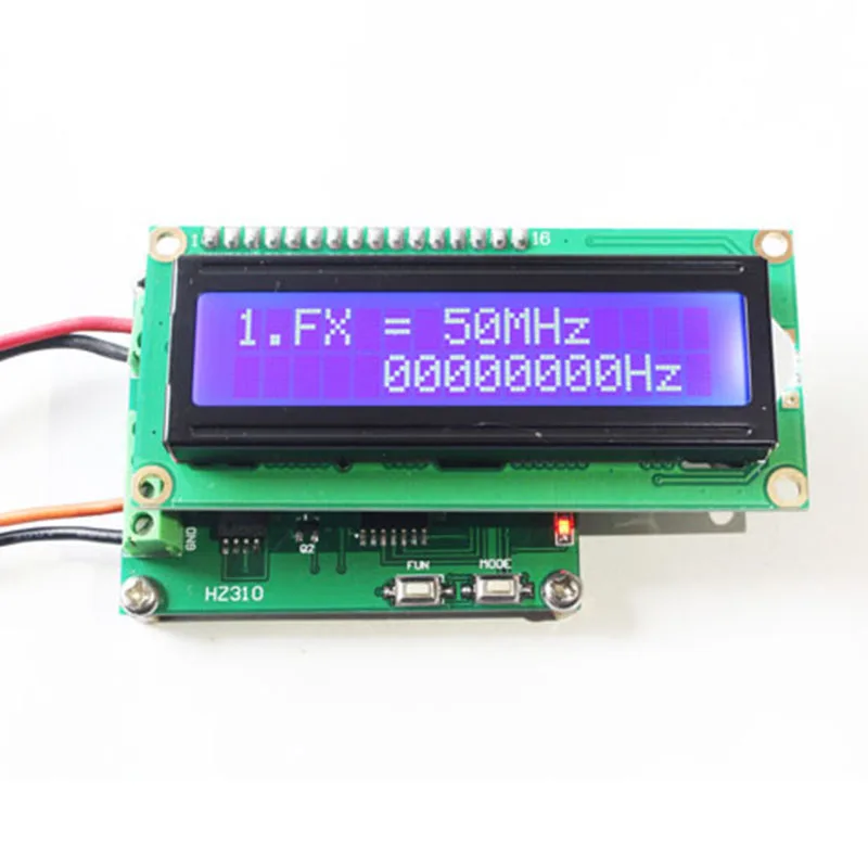 

New Frequency meter High frequency 10MHz-2.4GHz / Low frequency 0-50MHz with counting function