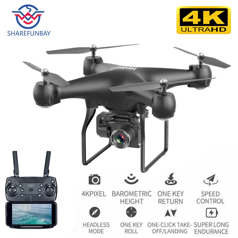 

Drone HD 4k WiFi 1080p fpv drone flight 20 minutes control distance 150m quadcopter drone with camera