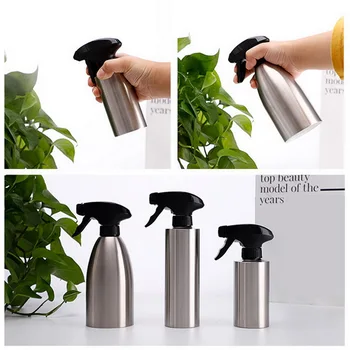 

Hot Stainless Steel Kitchen Oil Spray Bottle Olive Oil Sprayer For BBQ Cooking Stainless Steel Container Spray Spray Bottle