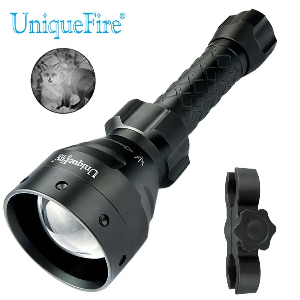 UniqueFire охотничий фонарь 1405 940nm ИК масштабируемый светодиодный фонарик 67 мм