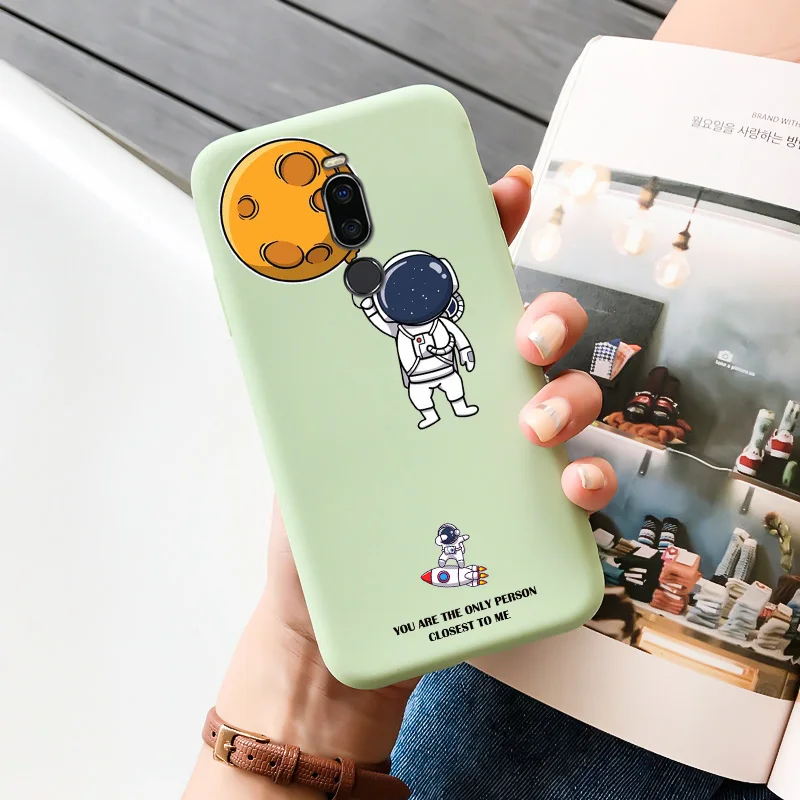 Cases For Meizu Astronaut TPU Soft Shell For Meizu X8 Case Personality Tide Shell For MEIZU X8 Case Silicone Edging Matte Phone For MEIZU meizu phone case with stones Cases For Meizu