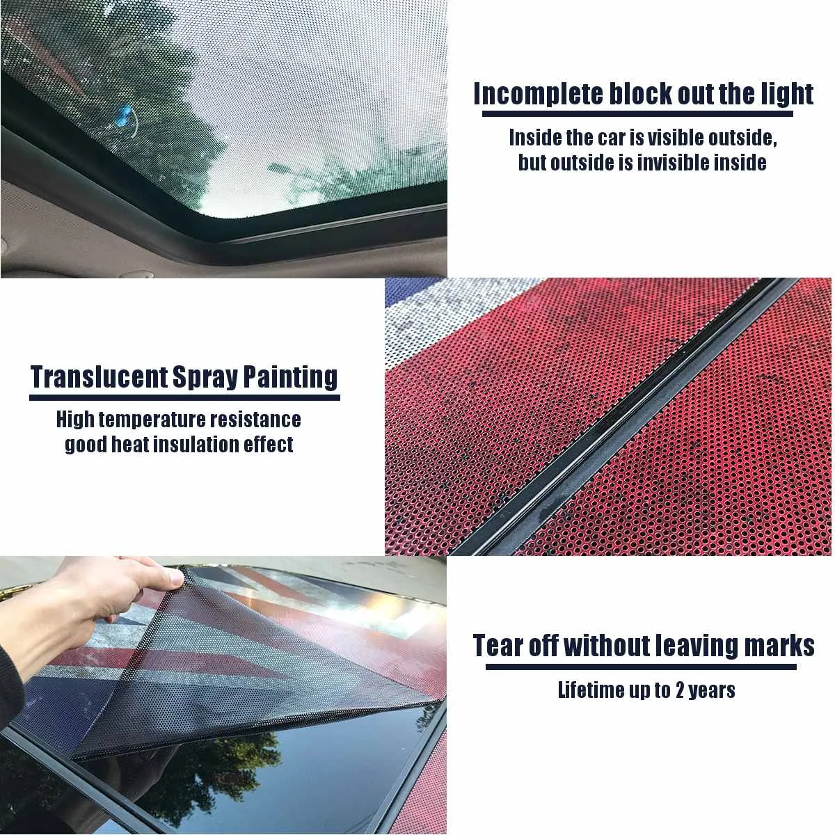  PVC Car Sun Roof Graphics Decor Sticker Decal DIY Styling For Mini Cooper 2002-2006 F54 F55 F56 R55