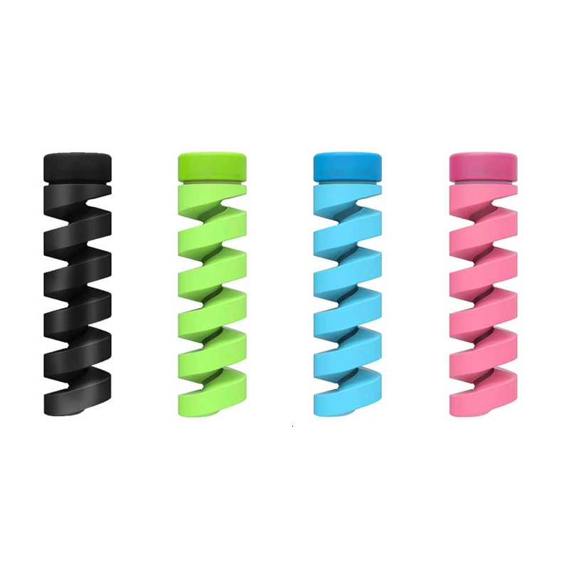 4 шт. usb-кабель для зарядки чехол хранения наушников рабочего стола защита от