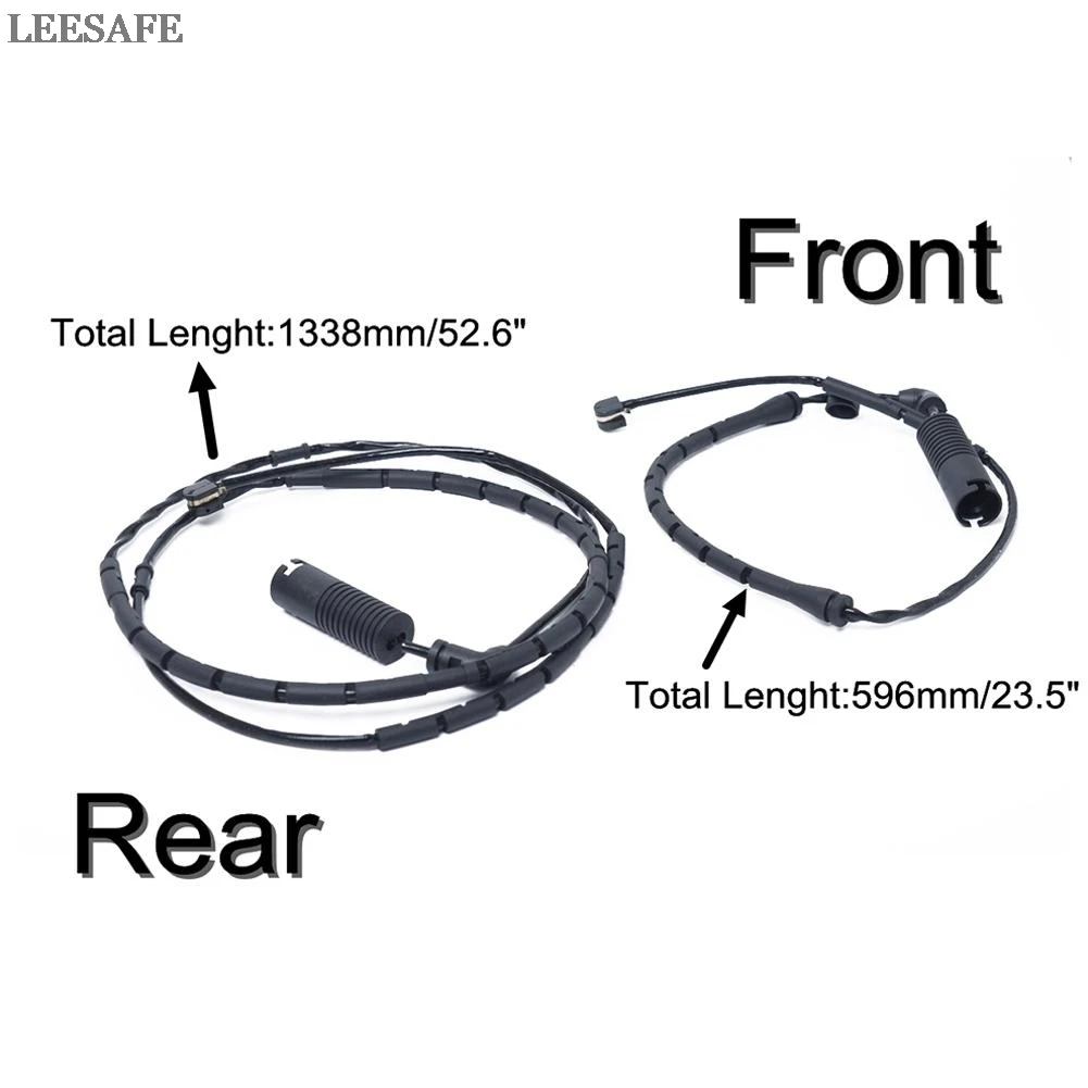

Adeeing +Rear Brake Pad Sensor for BMW 3 Series 34351164371(Adeeing) 34351164372(Back) Brake Pad Sensor replacement r30