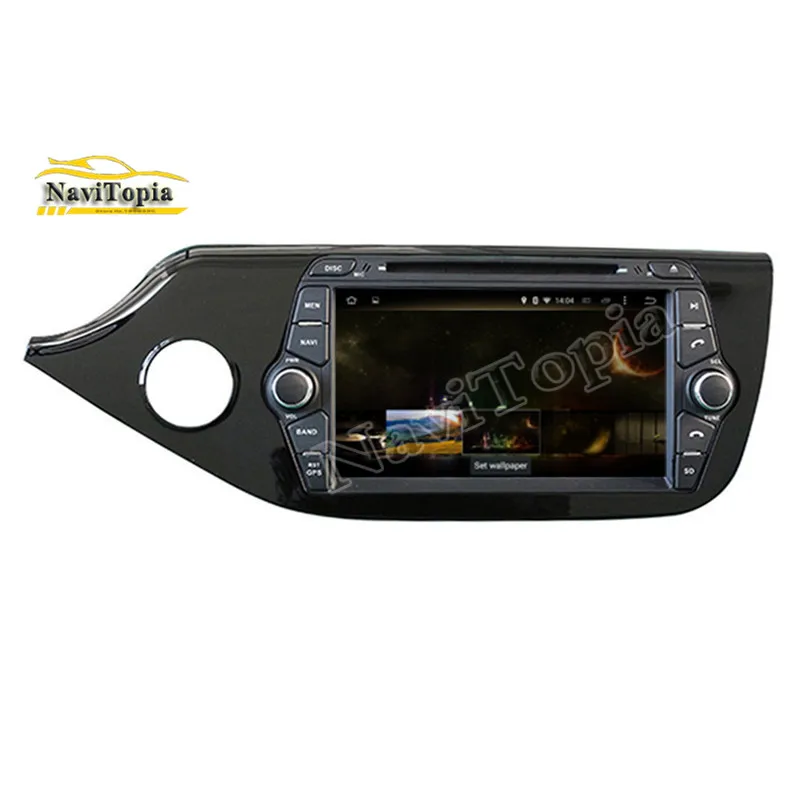 Top Octa Core 4G RAM 64G ROM Android 9.0 Car DVD Multimedia Player Auto GPS Navigation for Kia CEED 2012- 2