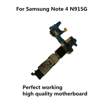 

Used Original Motherboard For Samsung Note 4 N915G Unlocked Mainboard Logic Board Tested Plate