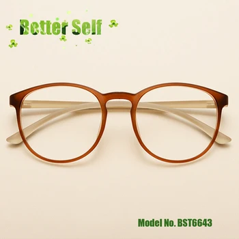 

Retro Glasses Full Rim Optical Frames BST6643 Female Spectacles Comfortable Ultra Light TR90 Eyeglasses Myopia Eyewear