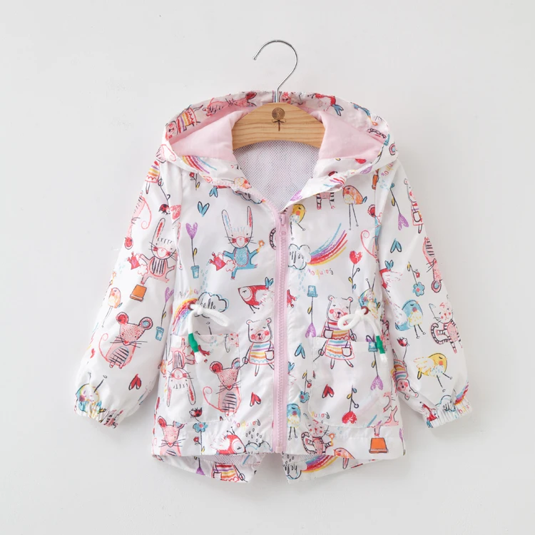 Roupas da Menina do Bebê Menina dos Desenhos Animados com Capuz Menoea Meninas Jaqueta Cabolsas Novo Outono Terno Crianças Cabolsa Casual Blusão Outwear 21 da menina do bebê terno crianças casaco