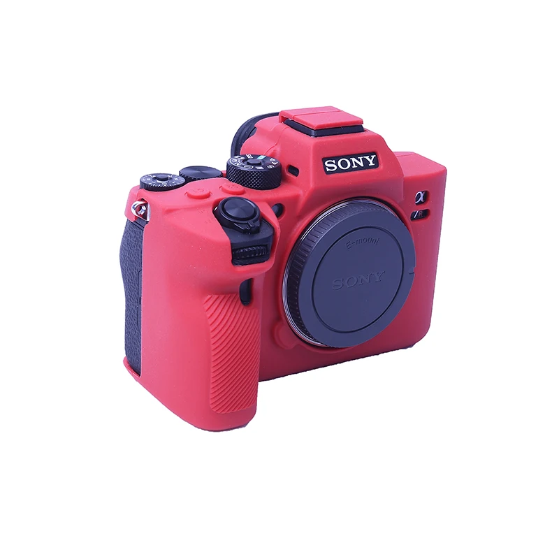 Камера сумка чехол мягкий силиконовый защитный чехол для sony A7M4 A7RM4 A7RIV Камера аксессуары
