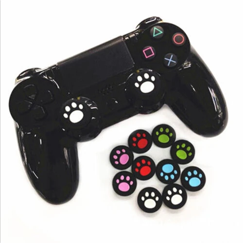 Silicone Cat Claw Joystick Caps Controller Analog Grip Thumbstick Buttons Cover Shell For Sony Ps4 Ps3 Thumb Stick Replacement Replacement Parts Accessories Aliexpress