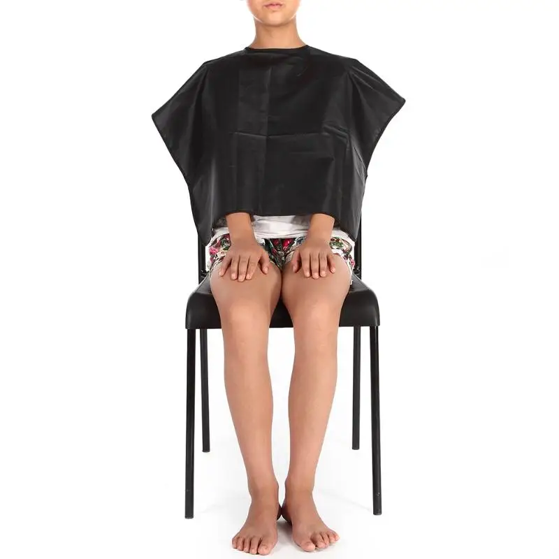 

Hairdressing Gown Apron Waterproof Children Adults Hair Cutting Cape