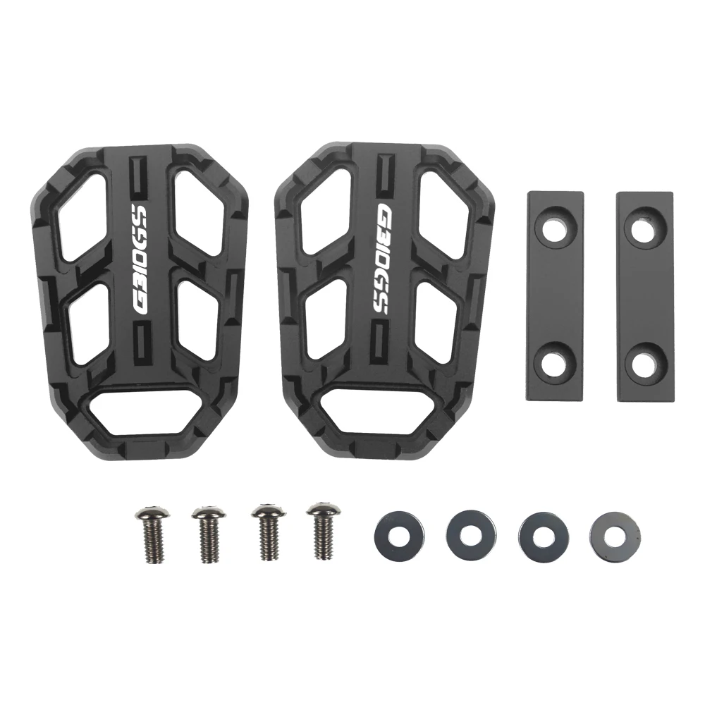 MTKRACING для G310 GS G 310GS G310GS 17 18 аксессуары для мотоциклов заготовка широкие подножки педали отдых расширение подножки - Цвет: Titanium