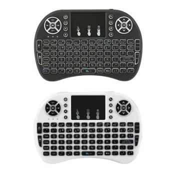 

Wireless Keyboard for Android TV Box PC laptop 92 Keys DPI Wireless Keyboard Backlight with Touchpad Mouse adjustable 2.4GHz