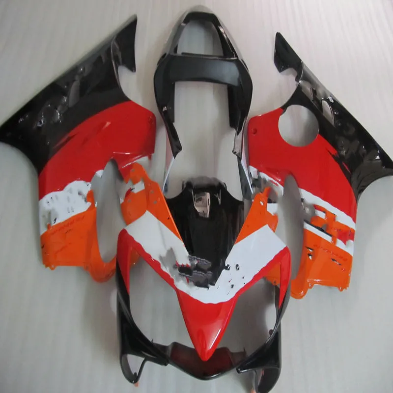 Dor-Fairings For CBR600F4i 2001 - 2003 01 02 03 ABS Injection Plastics Bodywork Red orange black Hulls Motorcycle Body Kit | Автомобили и