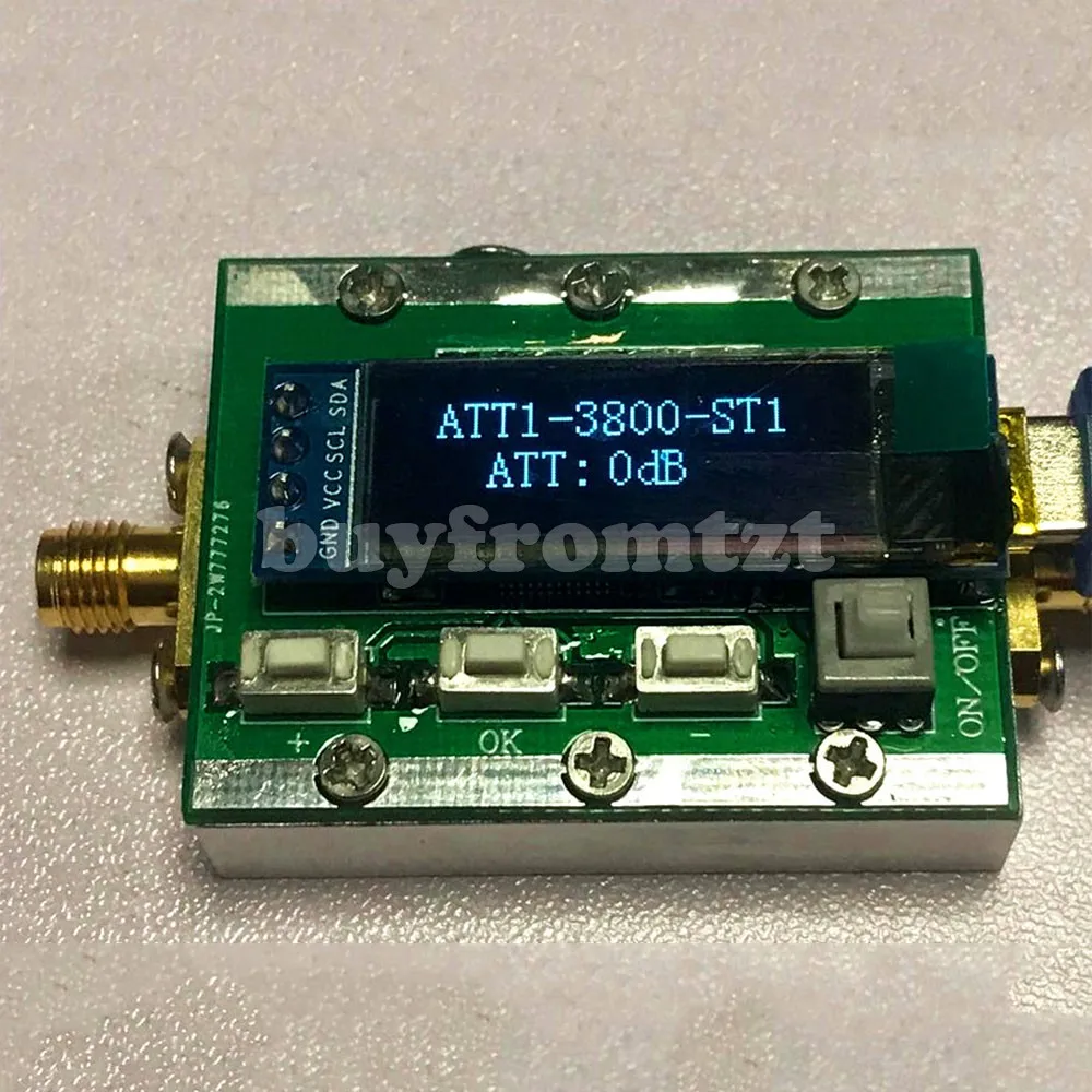 Радиочастотный аттенюатор с программным управлением 0-31db регулируемый 1 дБ шаг/аттенюатор 1-3800 МГц