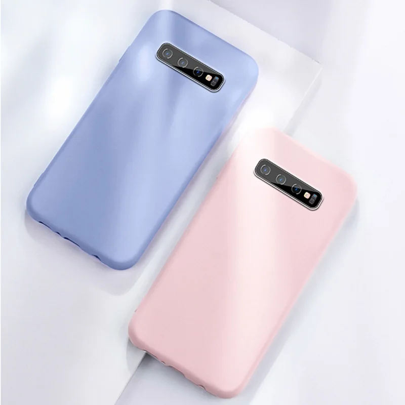 Жидкий силиконовый чехол для телефона для samsung Galaxy A 50 A70 A40 A30 A20E A20 A10 A7 M30 M20 M10 A50S A30S A10S Мягкий ТПУ чехол с мультипликационным рисунком