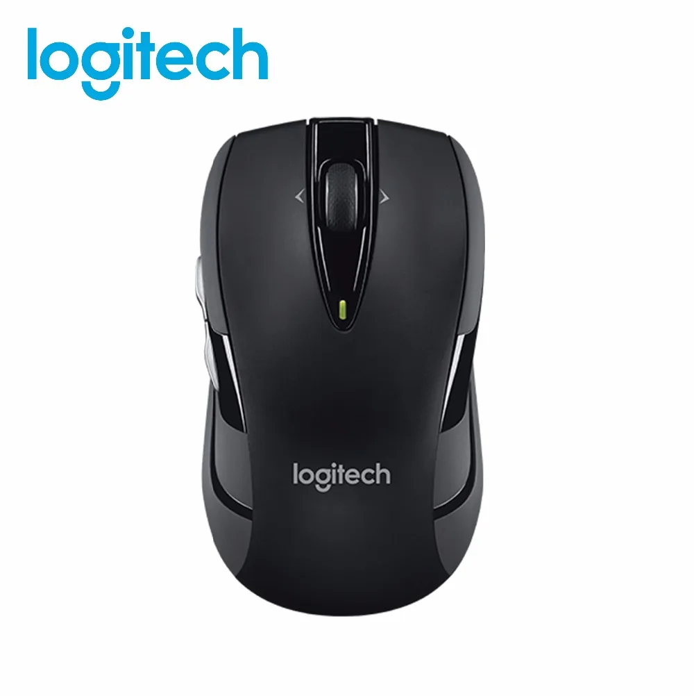 Оригинальная беспроводная мышь logitech M545/M546 2,4 ГГц с двумя дополнительными кнопками большого пальца для ПК, Офисная мышь для домашнего использования