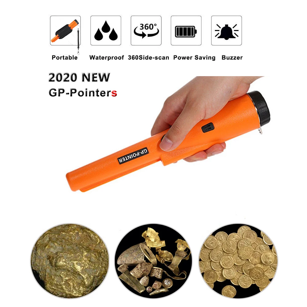 2020 новейший Pinpointer Розничная Подарочная сумка GP pin pointer Ручной 360 scan точечный металлоискатель|Промышленные металлодетекторы| | АлиЭкспресс