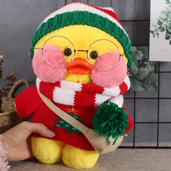 Muñeco de peluche con ácido hialurónico para niño, muñeco de peluche de 30cm, DUDUDUCK amarillo, suave, regalo de cumpleaños