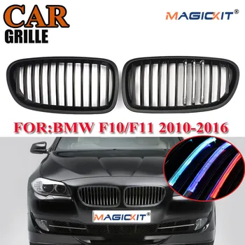 

MagicKit Black M Color LED Front Kidney Grill Grille For BMW F10 F11 F18 M5 5Series 10-16