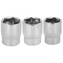 CR V Steel Hex Socket Repairing Tool High Hardness Practically Designed Portable Socket, Socket Bit