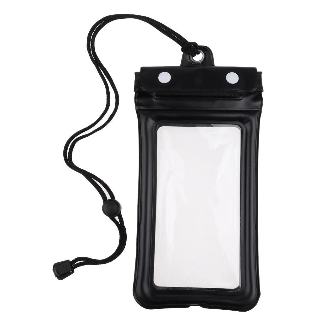 Double Locked Waterproof Phone Case Pouch Cover Holder Swimming Dive Dry Bag Fits Most Smart Phones up to 6.0