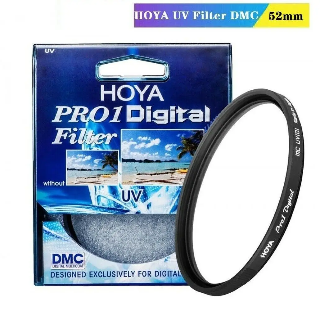 Цифровой УФ-фильтр для объектива камеры HOYA 52 мм Pro 1 Pro1 D UV(O) DMC LPF HOYA фильтр для Nikon Canon Sony Fuji