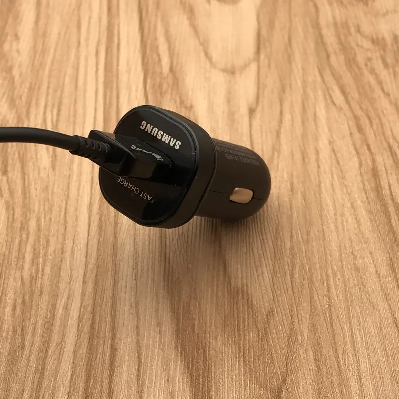 Автомобильное зарядное устройство Samsung A20 A30 A40 A7 USB адаптер с функцией быстрой