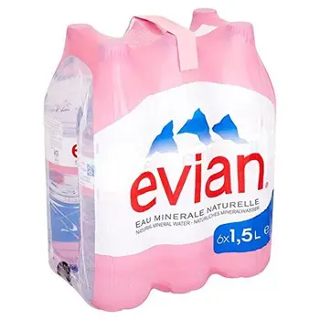 

Evian Natural Mineral Water 6 X 1.5 Litre