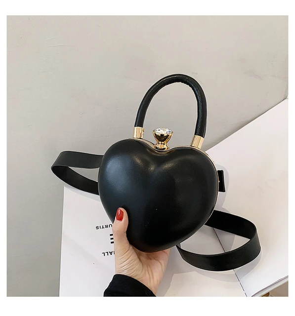 Moschino Vintage Heart Shape Purse