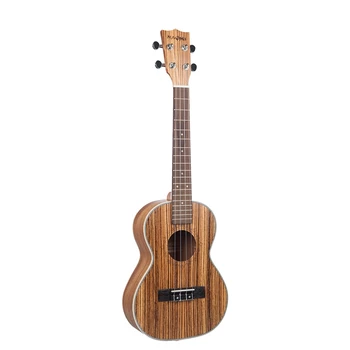 

NAOMI Ukulele Guitar Acoustic Ukelele Zebrawood 15 Fret 4 Strings Guitar Ukulele 21 Musical Stringed Instrument