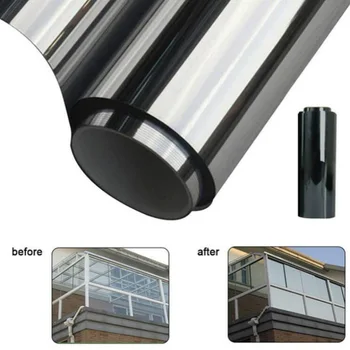 

300x50cm Black Auto Car Home Window Glass Building Tinting Film Roll Side Window Solar UV Protection Sticker Curtain Scraper