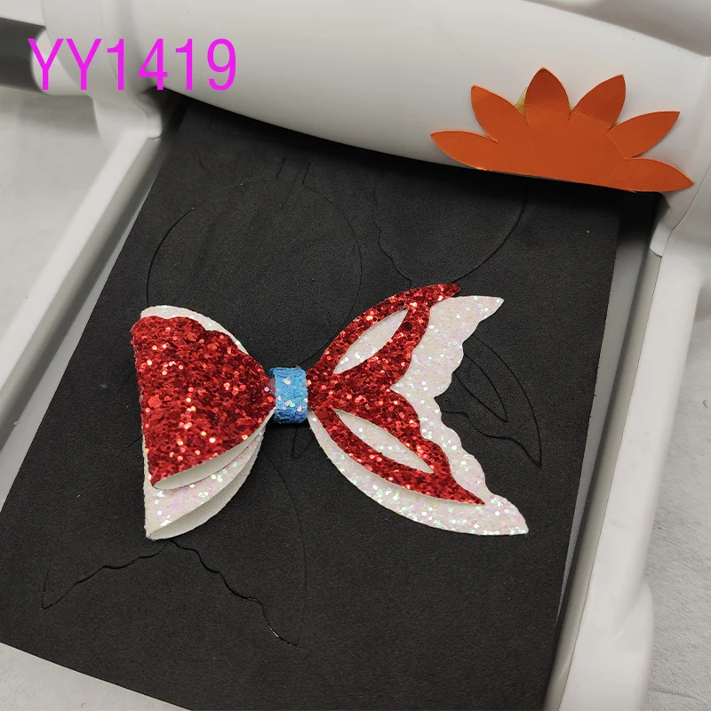 

Fish tail bow knife mold wood moldYY1419Is Compatible with Most Manual Die Cut