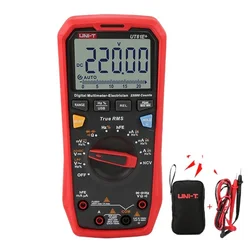 2022new UNI T ut61b + ut61e ut61d handheld profissional multímetro digital tester unidade verdadeiro rms faixa de automóveis 6000 contagens dc ac