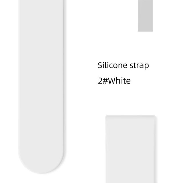 Sport Silicone WatchBand For Watch 6 5 SE 38mm 40mm 42mm 44mm Bracelet For W26 W46 W66 HW12 T500 Watch Strap Accessories