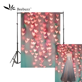 

Beebuzz photo backdrop pink Star dot neon background Photography studio photophone model photo Fantasy romantic picture