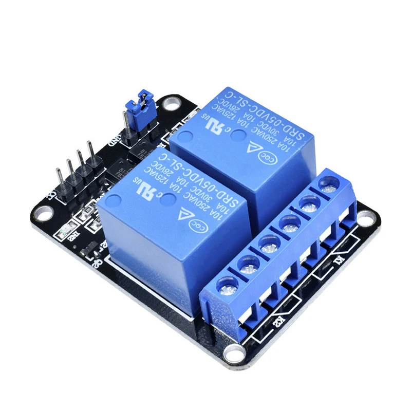 1Pcs 12V 2 Channel Relay Module Shield For Arduino Arm Pic Avr Dsp Electronic