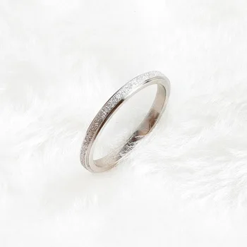 

of titanium steel ring single index ring tide male New free lettering personalized version
