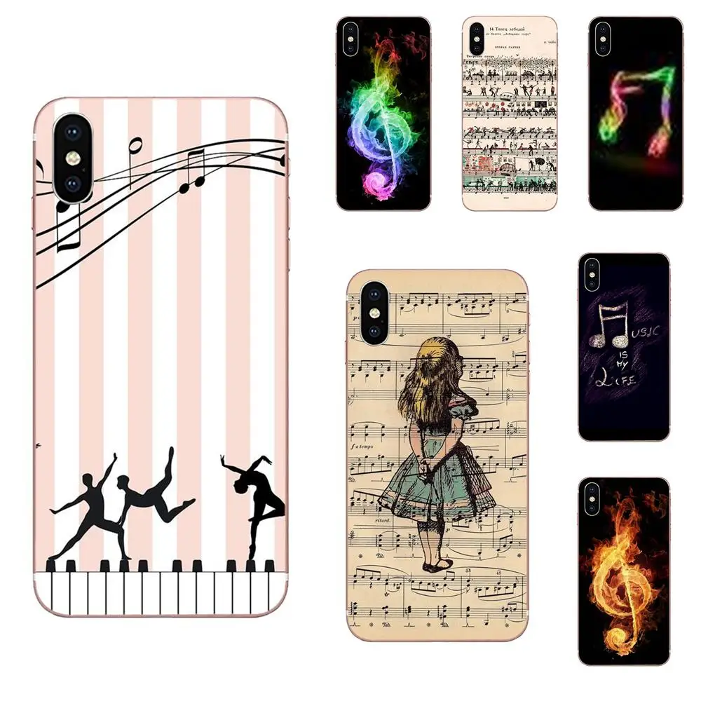 

Love Music Note Piano Umbrella New Personalized Print Mobile Phone Shell For Xiaomi Redmi Note 2 3 3S 4 4A 4X 5 5A 6 6A Pro Plus