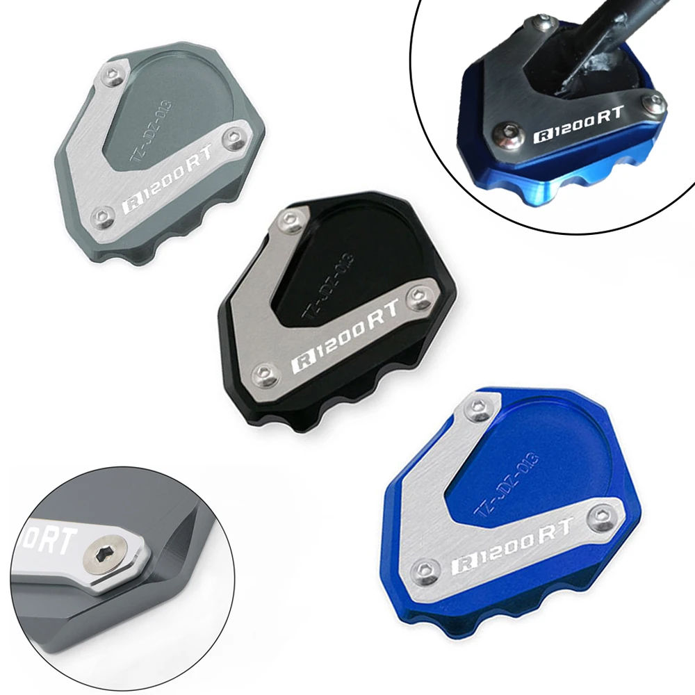 Motorcycle Accessories Kickstand Enlarger Plate Foot Side Stand Enlarge Extension For BMW R1200RT R1200 RT R 1200RT 2004-2013 | Автомобили